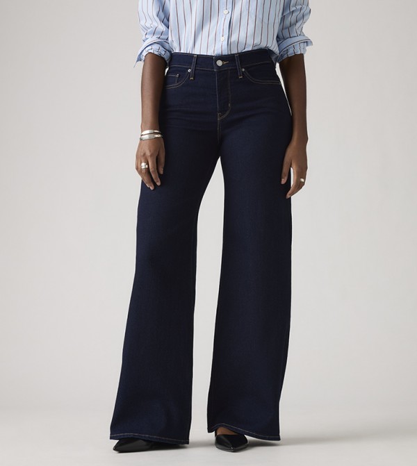 318 Shaping Wide Leg Jeans