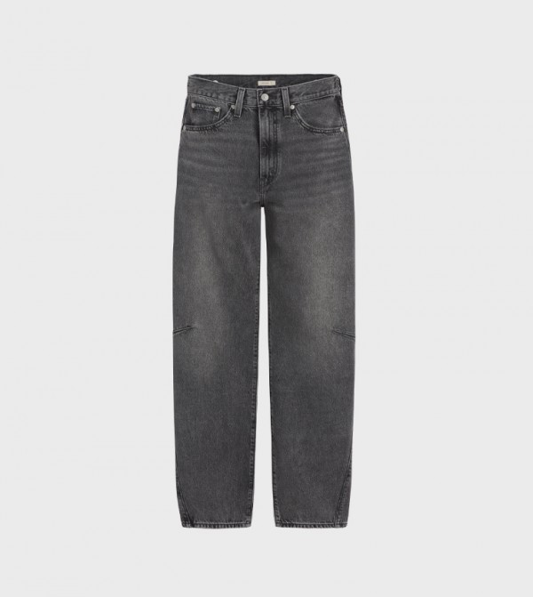 Cinch Washed High Waist Barrel Fit Jeans