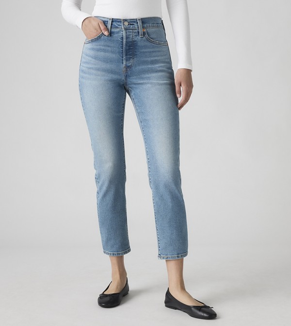 WEDGIE High Waist Slim Fit Jeans