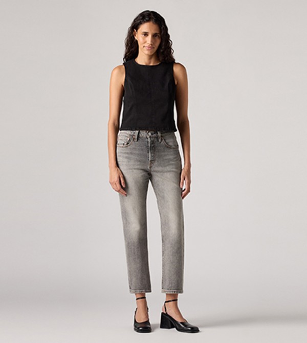 501 Cropped Slim Fit Jeans