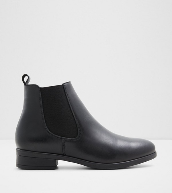 WICOENIA Round Toe Chelsea Boots