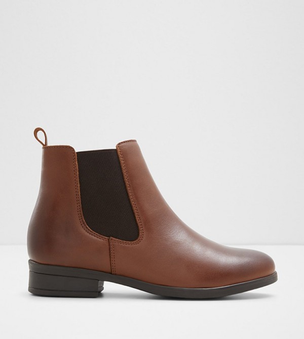 WICOENIA Round Toe Chelsea Boots
