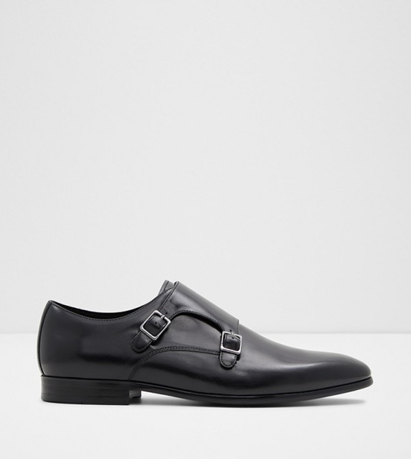 Buy Aldo Wilde Double Monk Strap Cap Toe Formal Shoes Flex Collections In Black 6thStreet UAE
