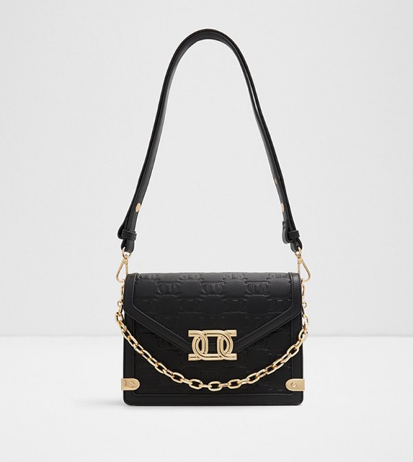 WILLAE Embossed Shoulder Bag