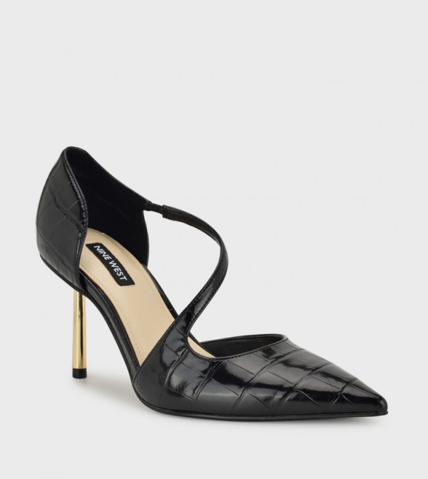 DOLEN Croc Textured Pumps