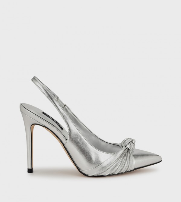 FAIVE Knot Detail Slingback Pumps