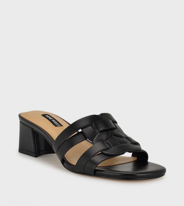 GENNIE Strappy Block Heel Sandals