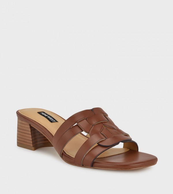 GENNIE Strappy Block Heel Sandals