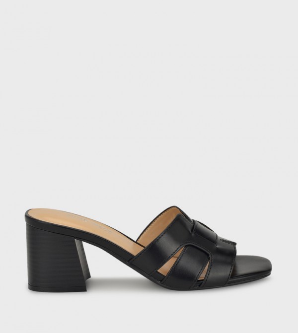 GLANCE Block Heel Sandals