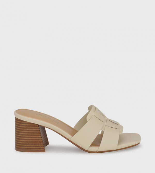 Open Toe Block Heel Sandals