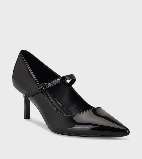 HADEY Glossy Mary Jane Pumps