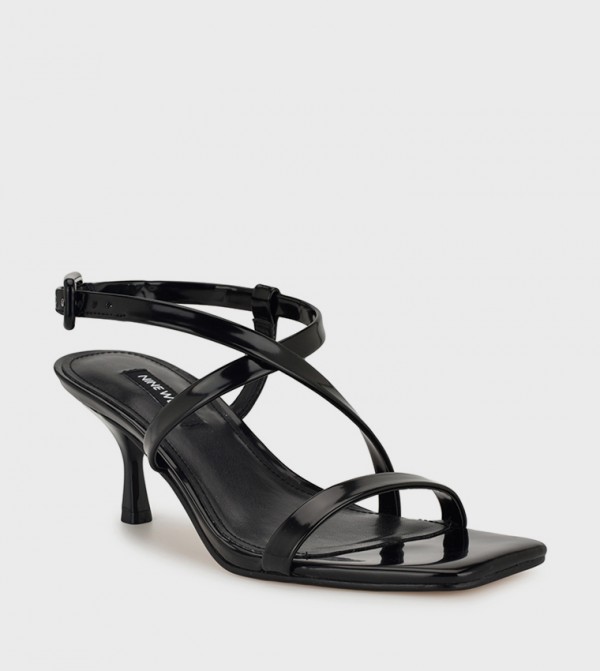 HANNI Ankle Strap Heeled Sandals