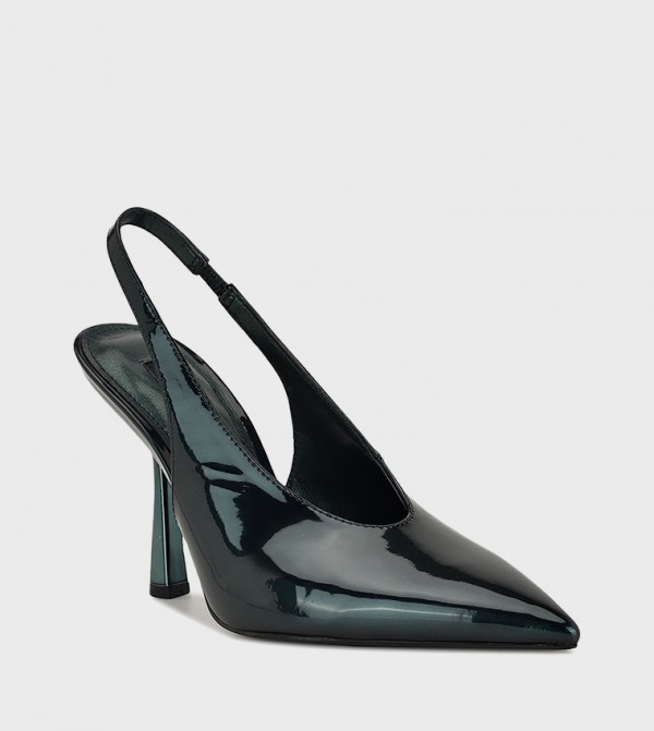 KATES Glossy Slingback Pumps