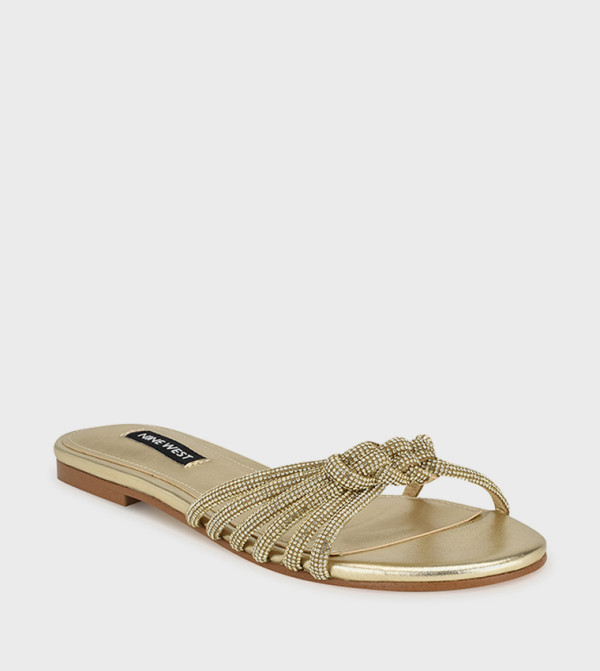 LUXURY Embellished Flat Sandals