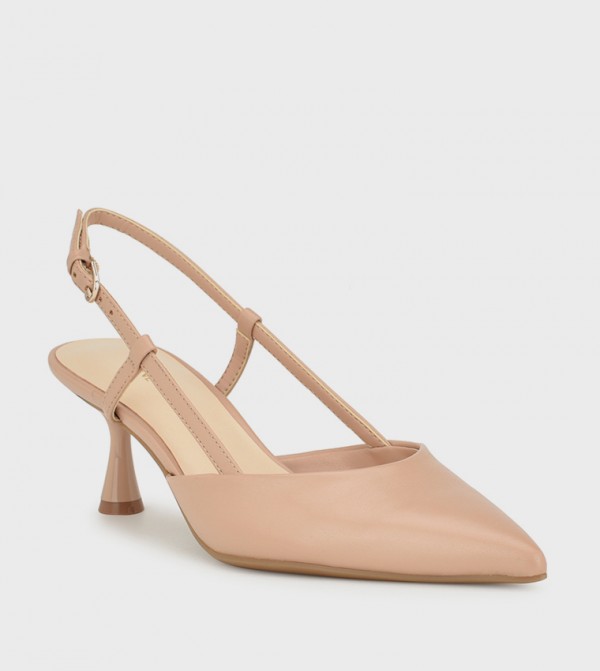 Pointed Toe Slingback Pumps