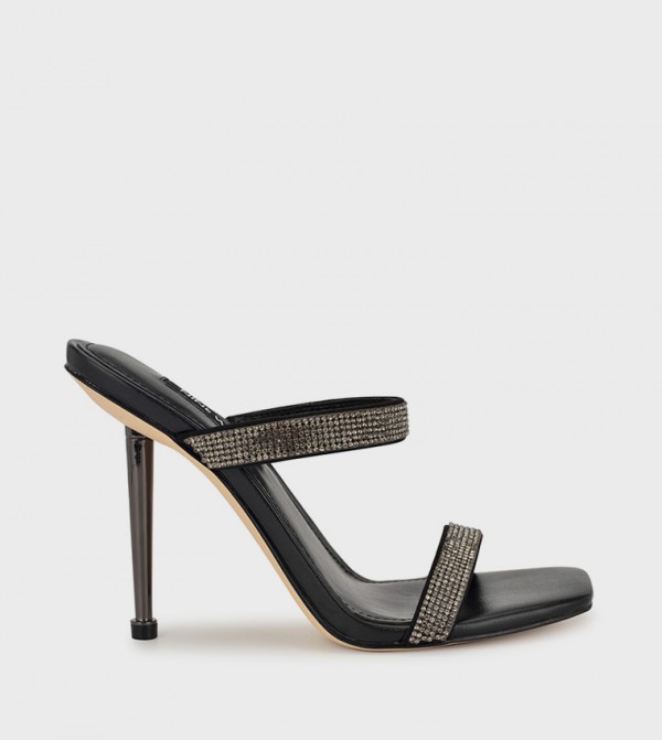 YOGIRL Embellished Stiletto Heel Sandals