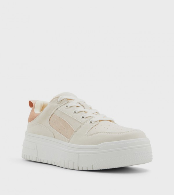 WRENN Platform Lace-Up Sneakers