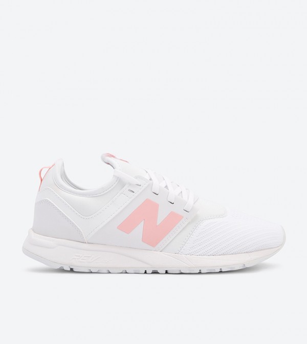 New balance 247 white and pink on sale