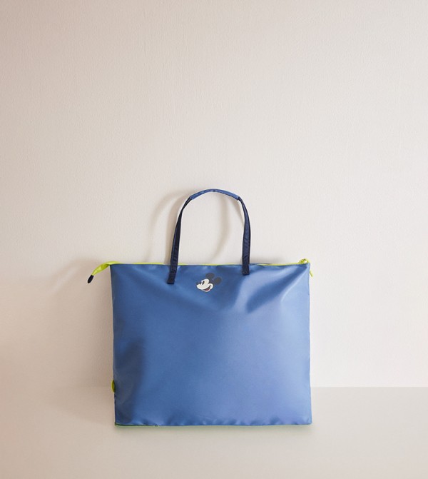 Mickey Mouse Printed Tote Bag