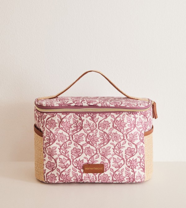 Floral Print Lunch Bag
