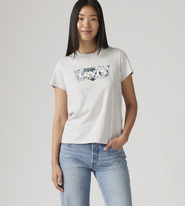 Logo Printed Short Sleeves T-Shirt