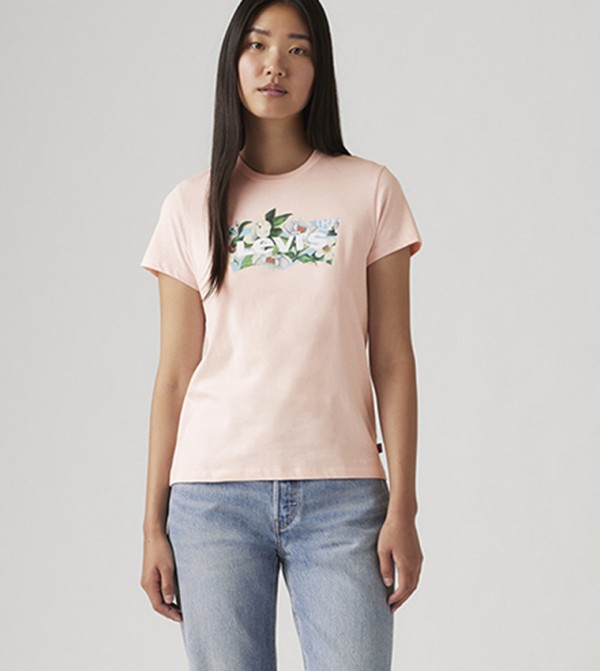 Logo Printed Short Sleeves T-Shirt