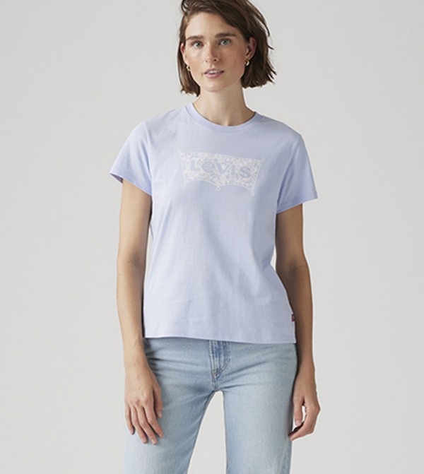 Logo Printed Short Sleeves T-Shirt
