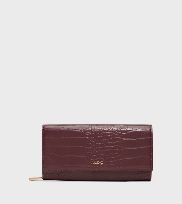 WYLABERIA Textured Flap Wallet