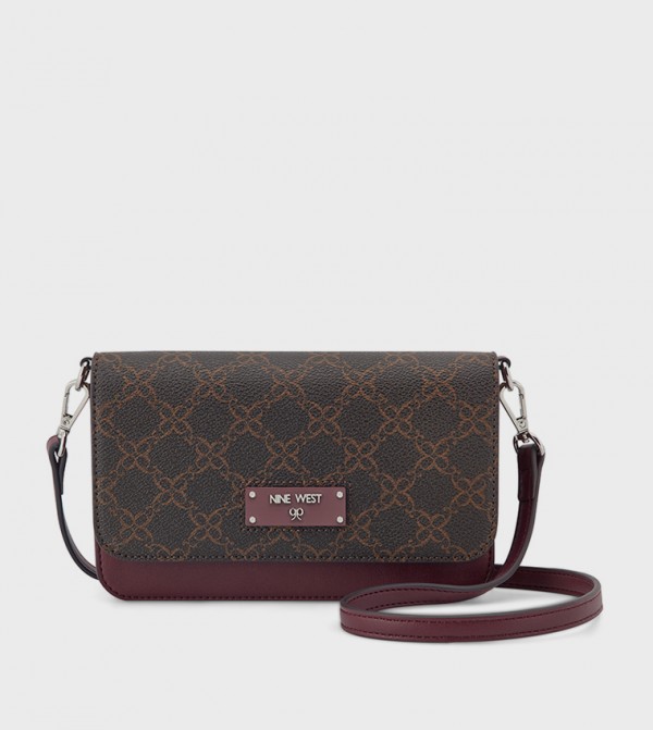 KITT Monogram Patterned Crossbody Bag