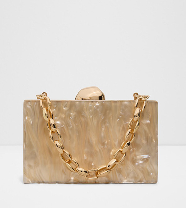 ZALORIAX Marble Clutch Bag