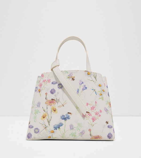 ZARIA Floral Printed Satchel Bag