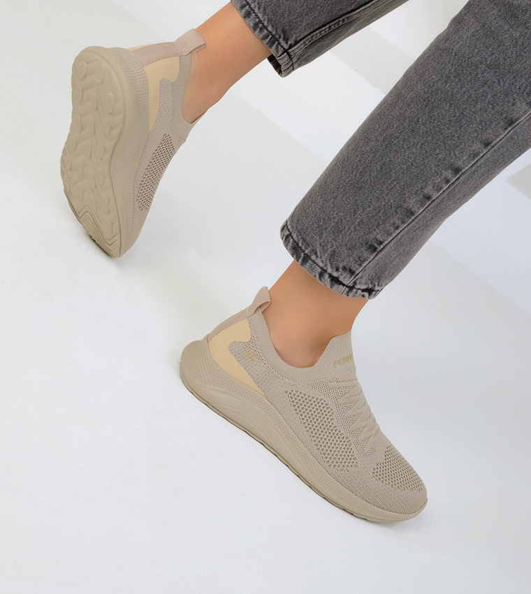 Printed Slip-On Casual Shoes