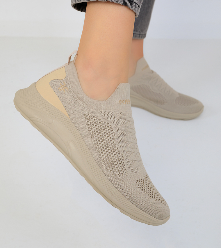 Printed Slip-On Casual Shoes
