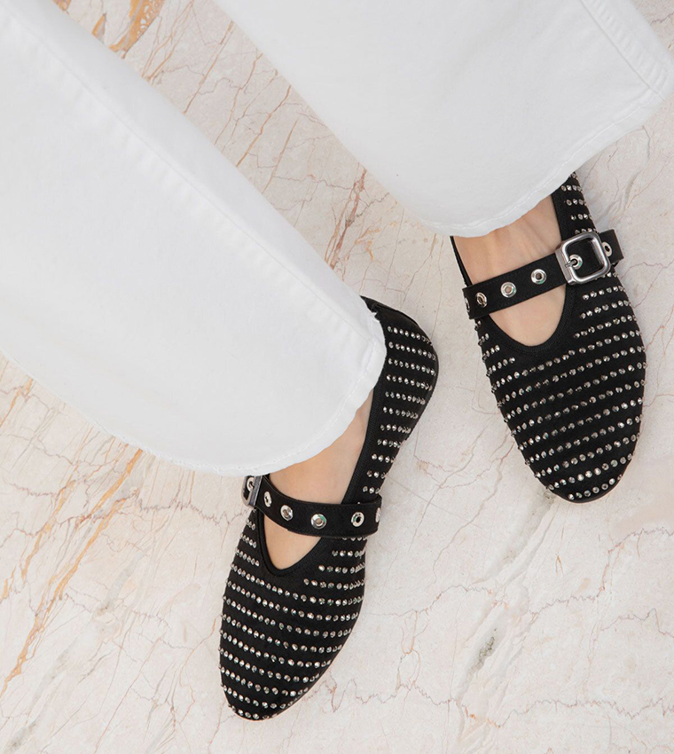 Embellished Mary Jane Shoes