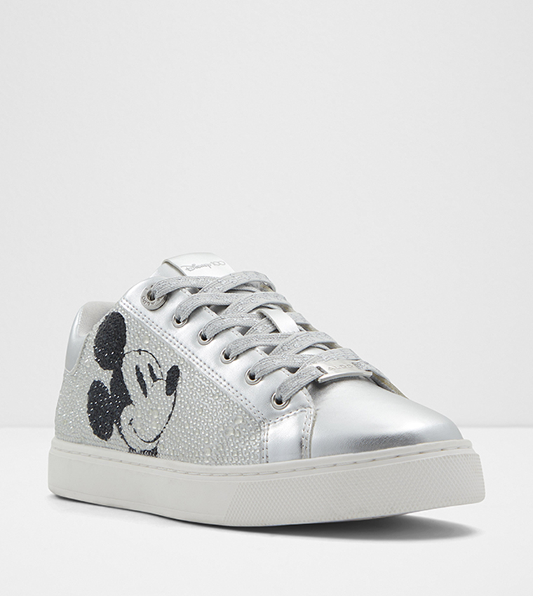 Aldo silver sneakers store
