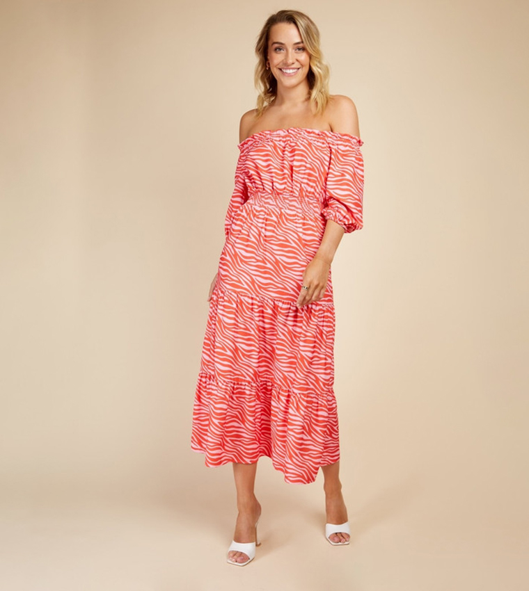Little mistress red maxi dress on sale