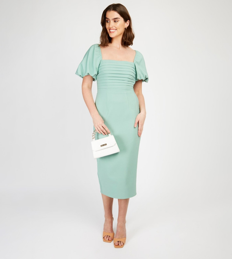 Little mistress mint green dress best sale