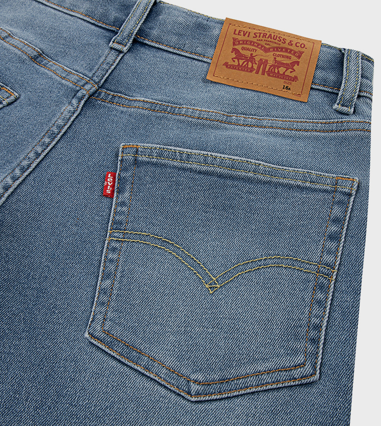 Faded Tapered Fit Jeans