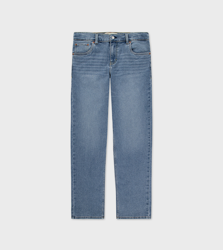 Faded Tapered Fit Jeans