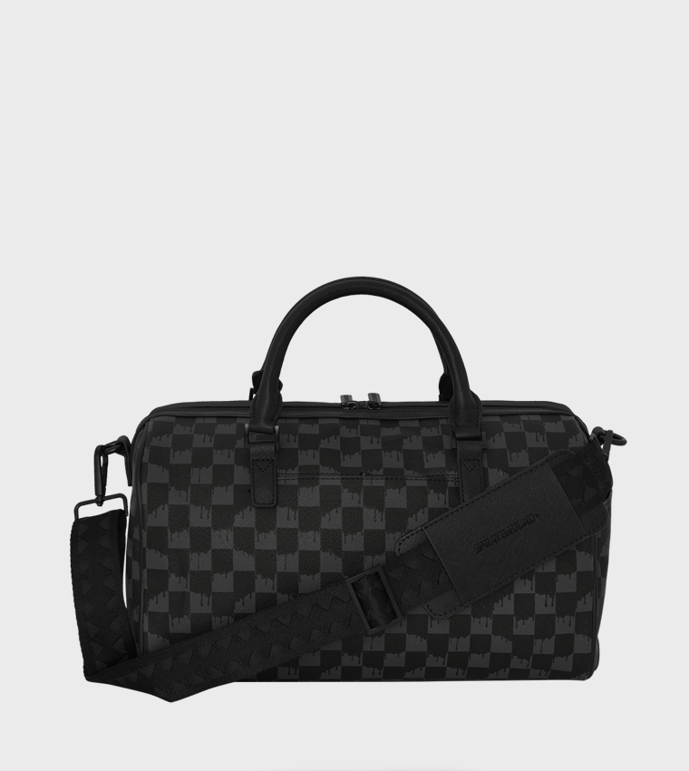 Dripping Sharks In Paris Mini Duffle