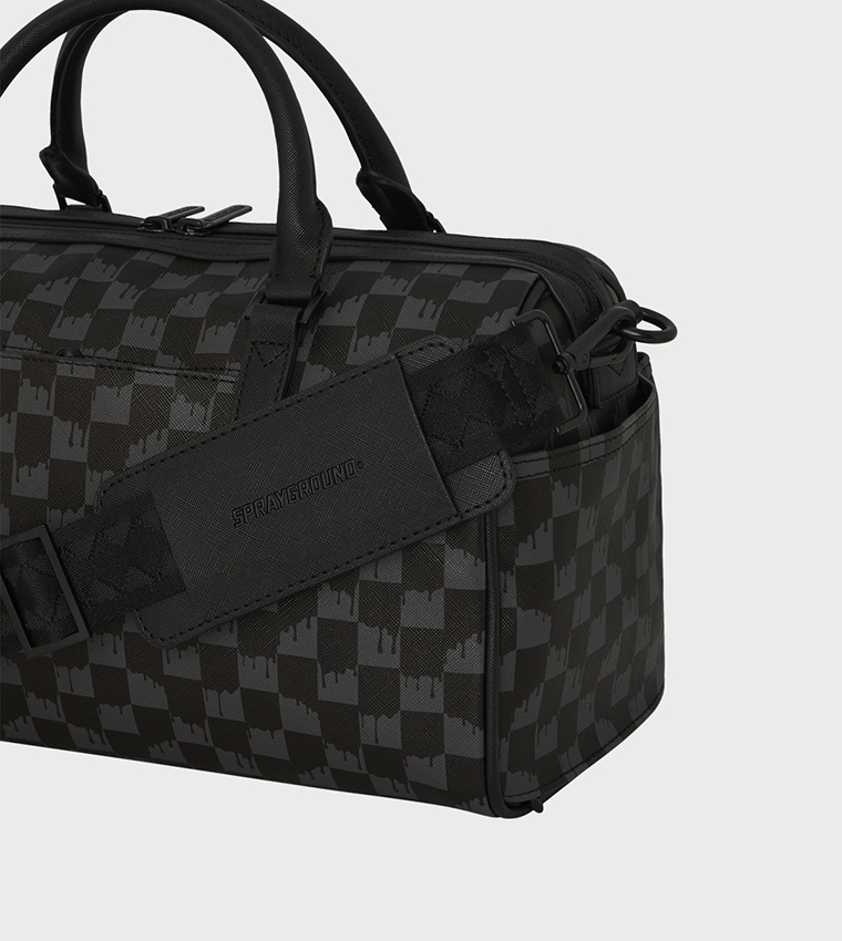 Dripping Sharks In Paris Mini Duffle