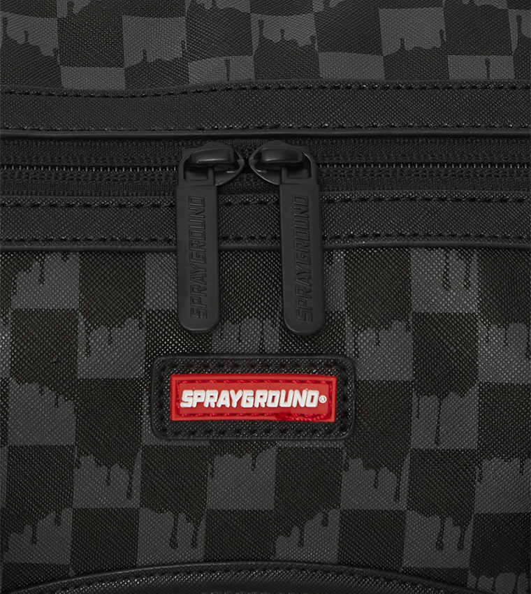 Dripping Sharks In Paris Mini Duffle