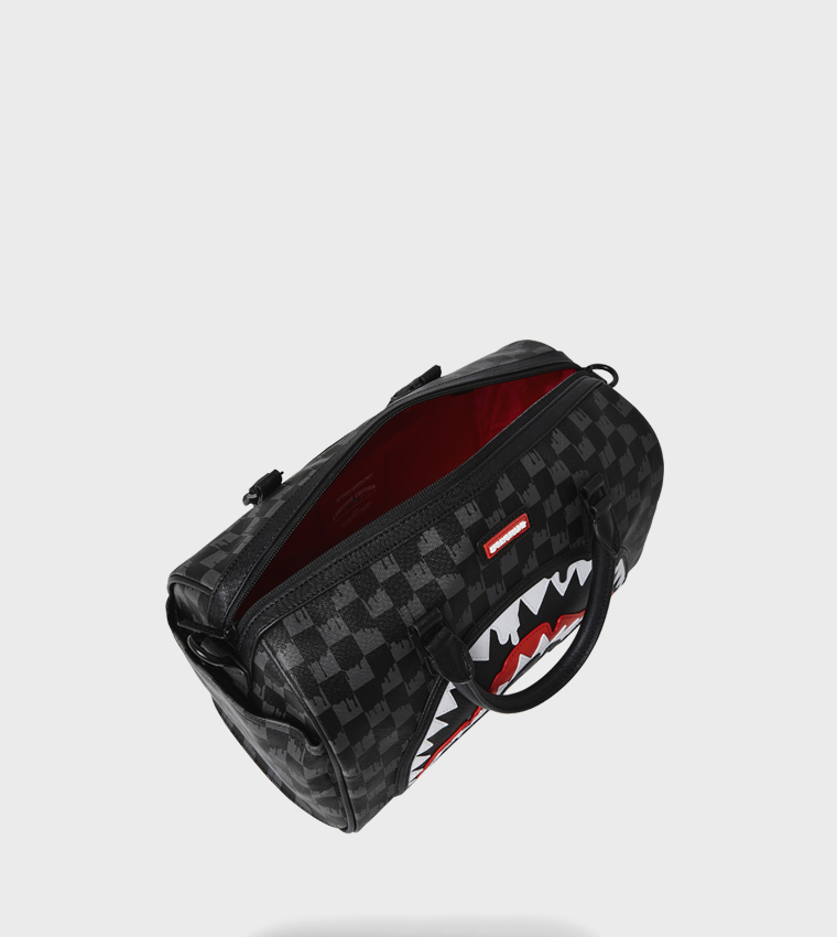 Dripping Sharks In Paris Mini Duffle