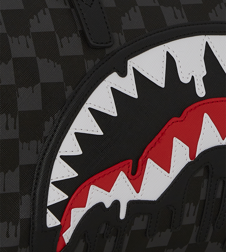 Dripping Sharks In Paris Mini Duffle