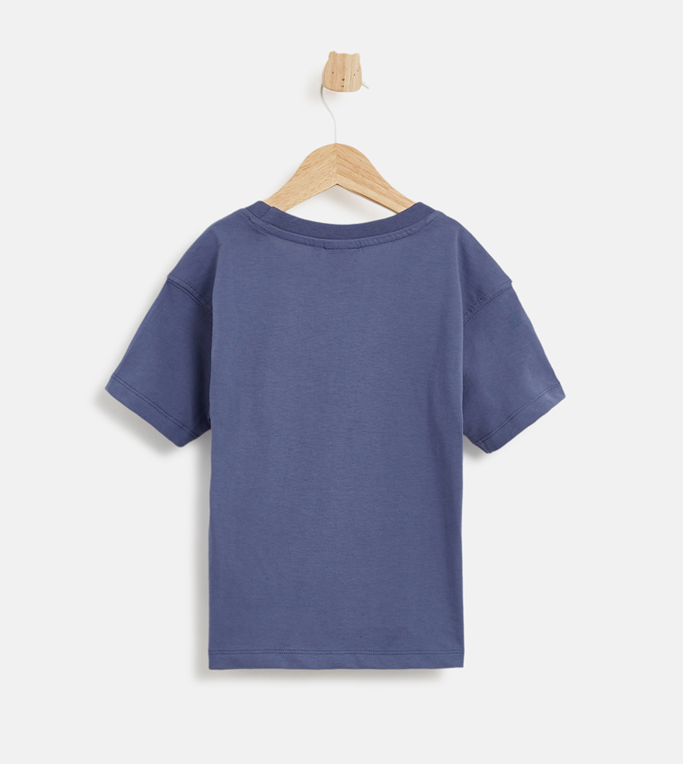 Printed Short Sleeves Casual T-Shirt