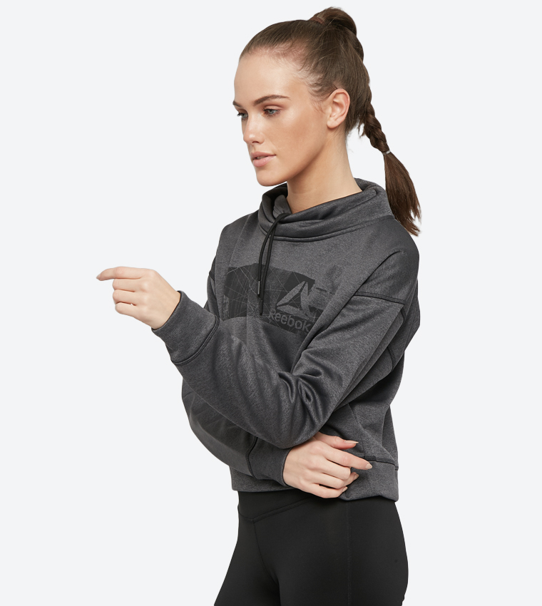 Workout Ready Thermowarm Long Sleeve Hoodie - Black D95051