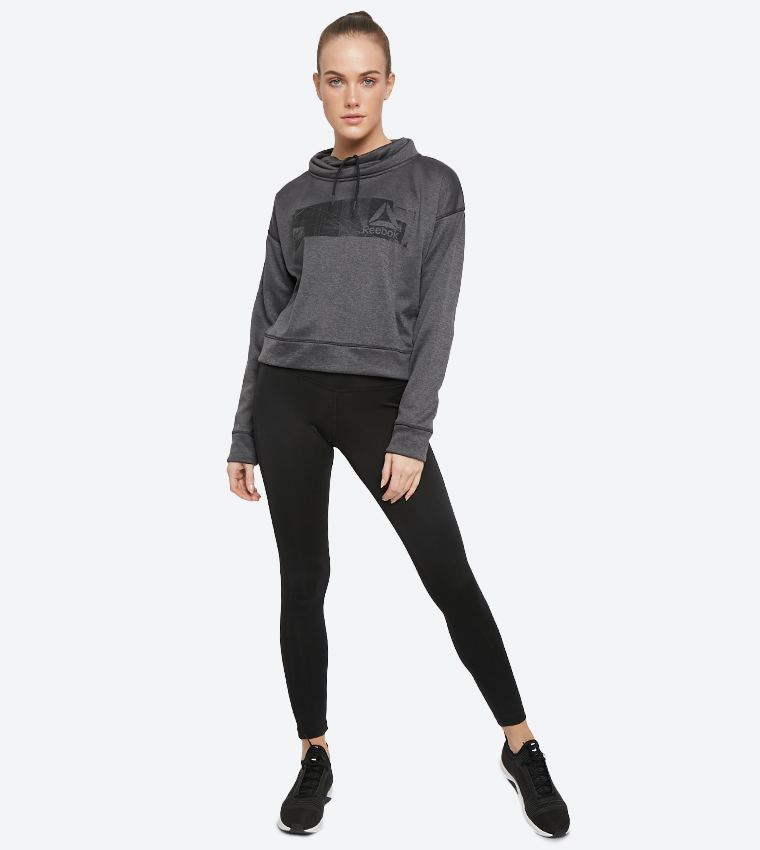 Workout Ready Thermowarm Long Sleeve Hoodie - Black D95051