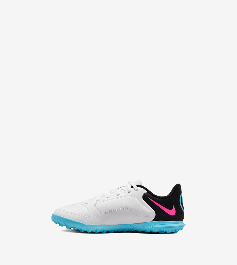 Buy Nike Jr. Legend 9 Club Turf Soccer Shoes In White | 6thStreet UAE