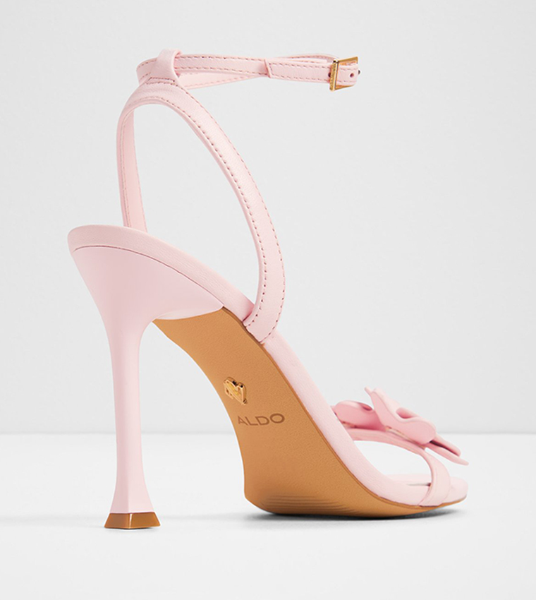DAISYLILY Applique Heeled Sandals