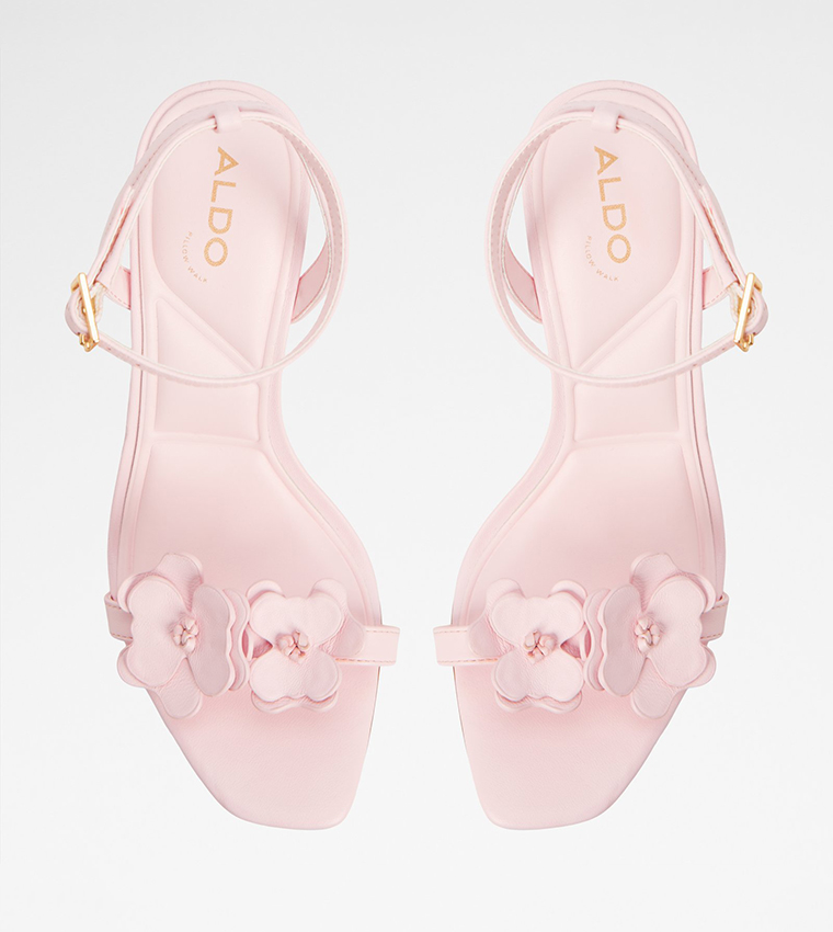 DAISYLILY Applique Heeled Sandals